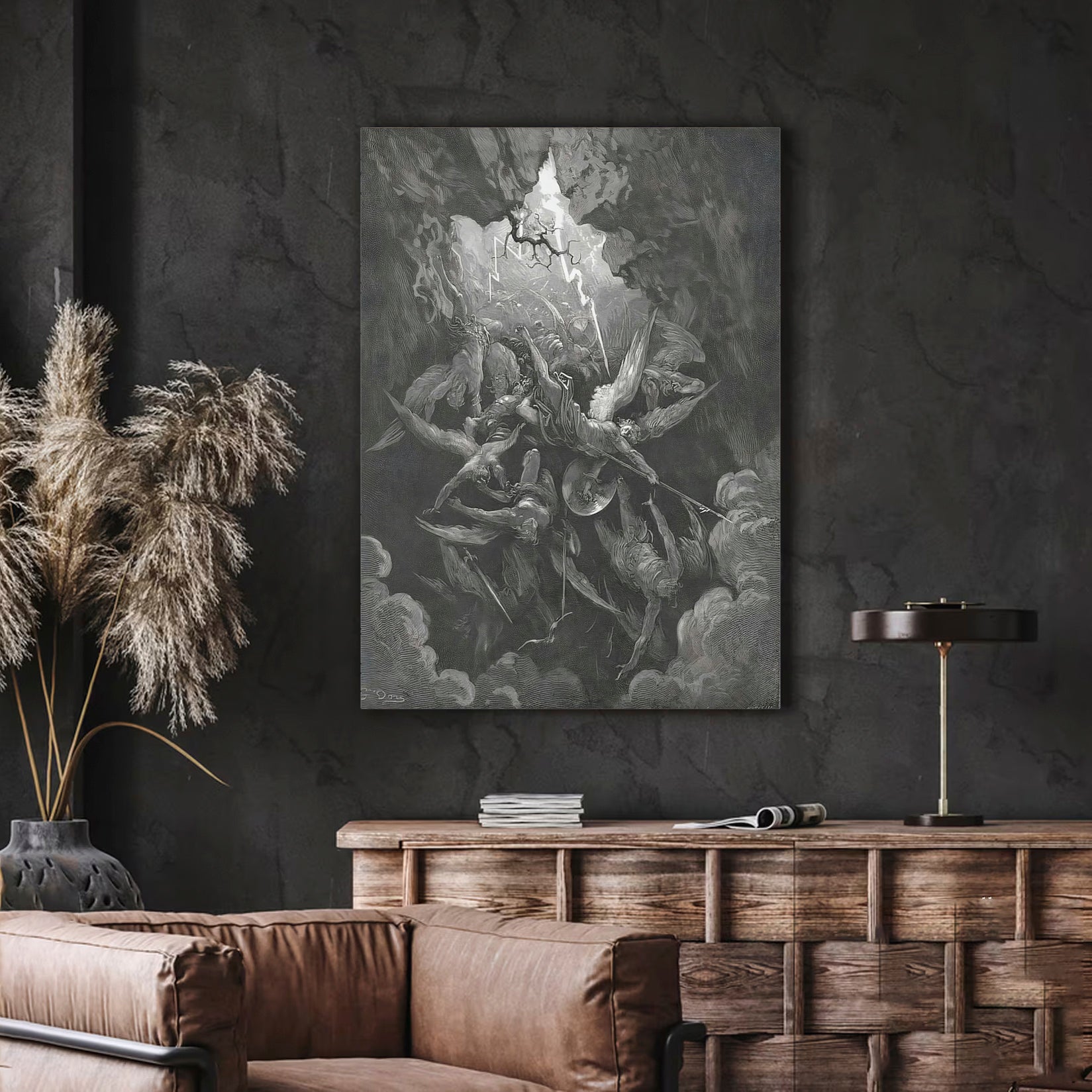Hell at Last from Paradise Lost Series - Gustave Doré – Deco Galería