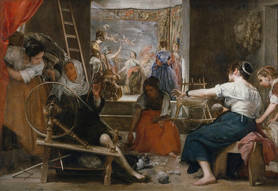 Las hilanderas - Diego Velázquez