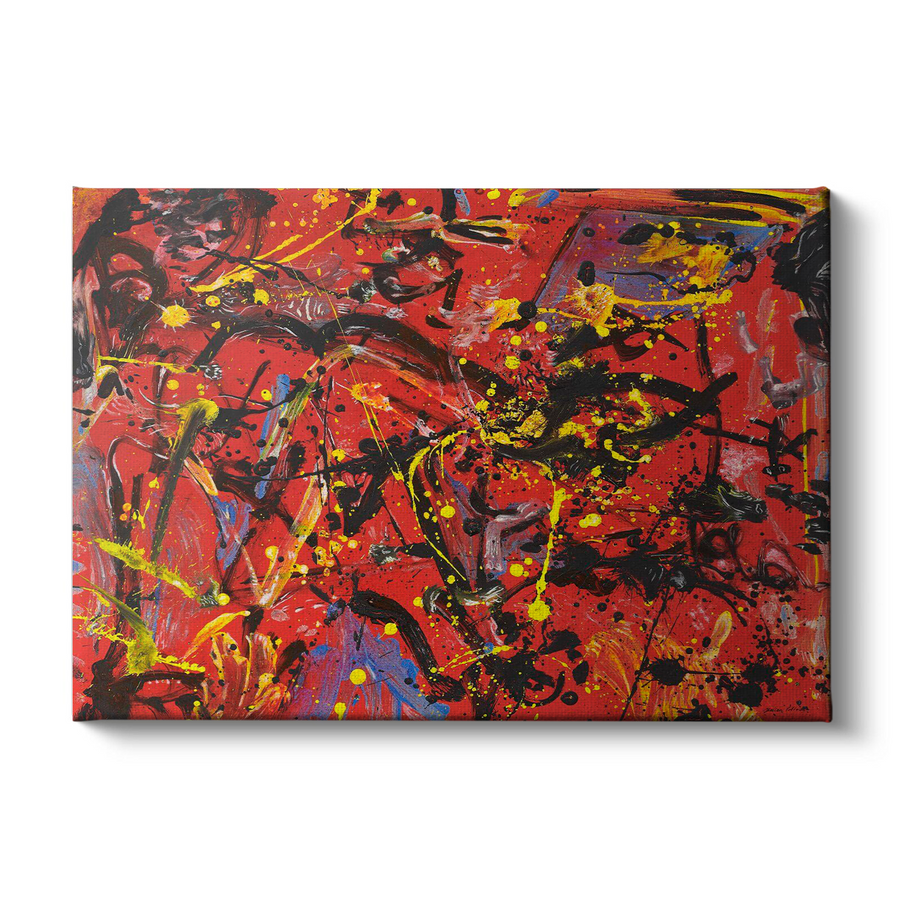 Red Composition - Jackson Pollock