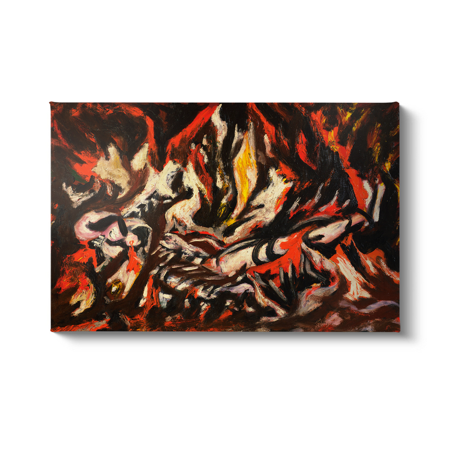 The Flame - Jackson Pollock