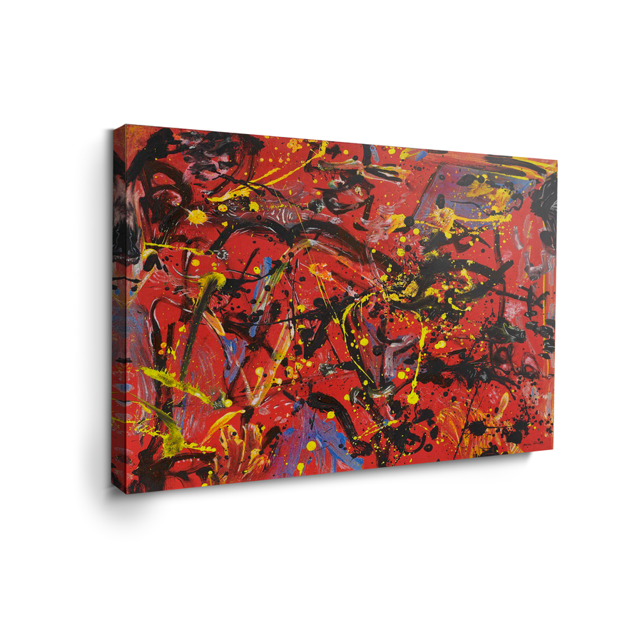 Red Composition - Jackson Pollock