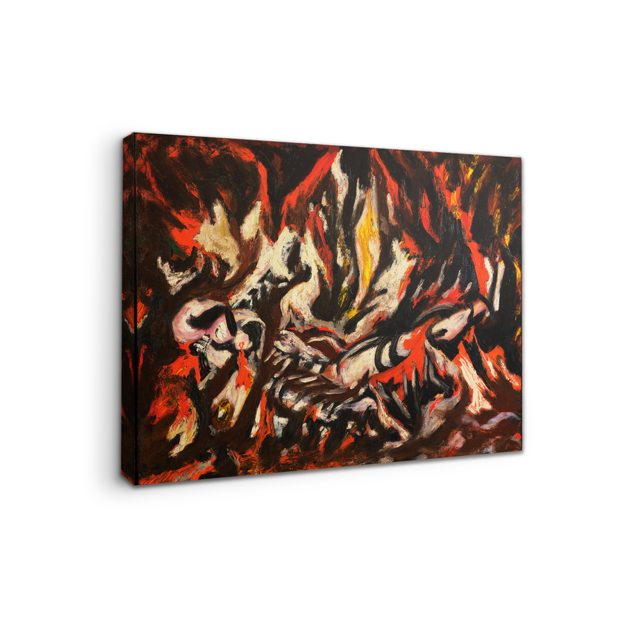 The Flame - Jackson Pollock