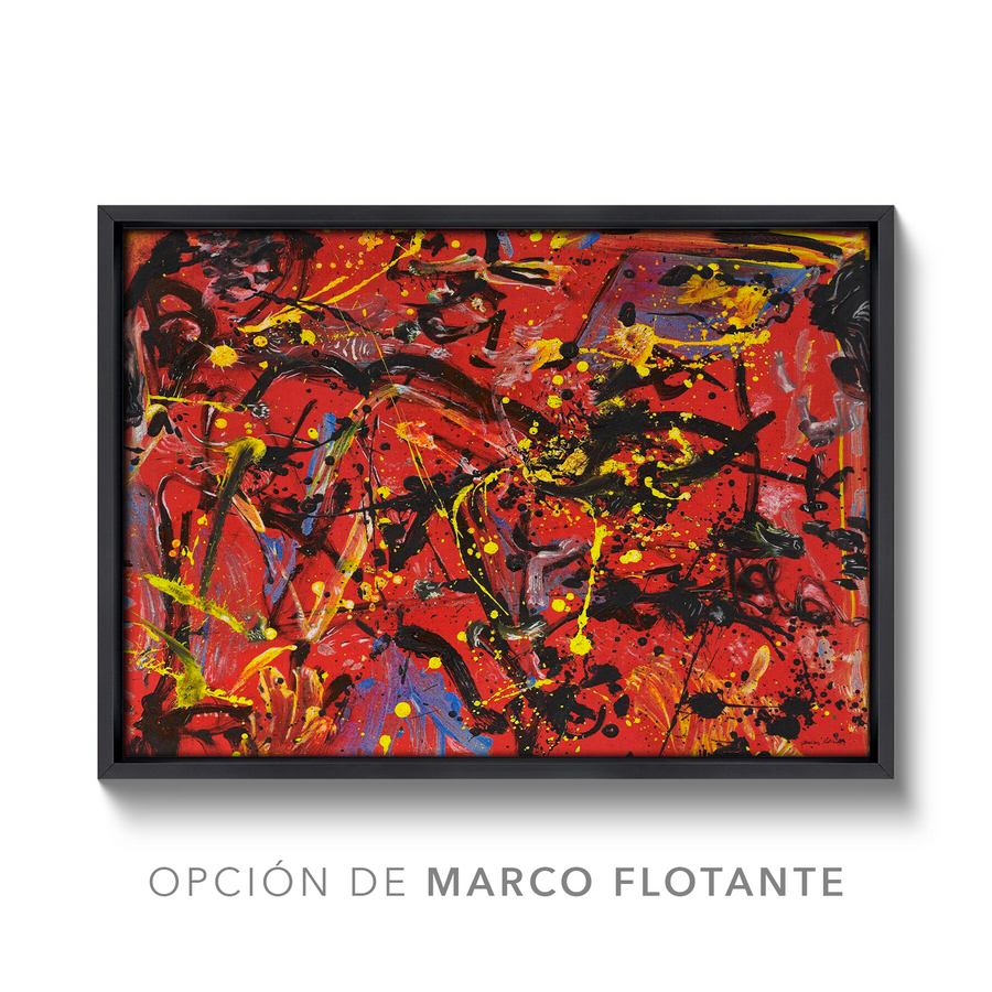 Red Composition - Jackson Pollock