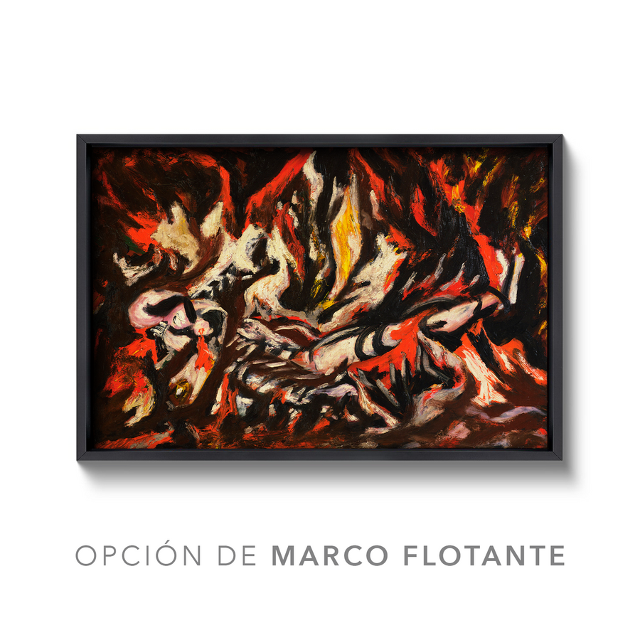 The Flame - Jackson Pollock