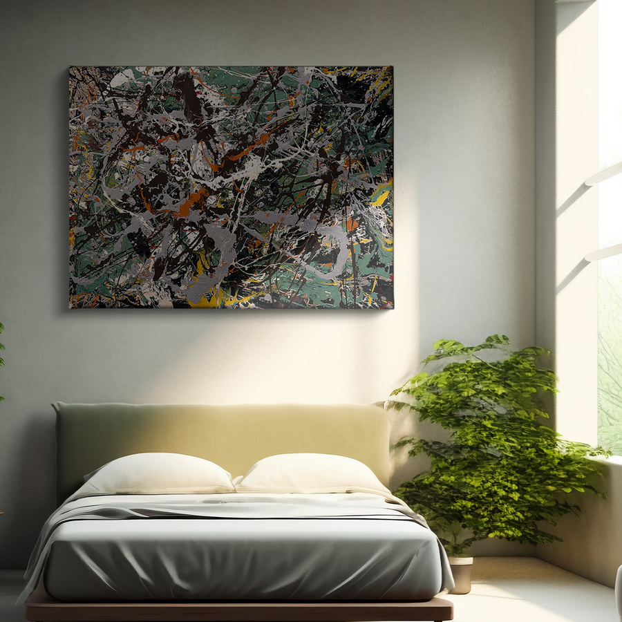 Green Silver - Jackson Pollock