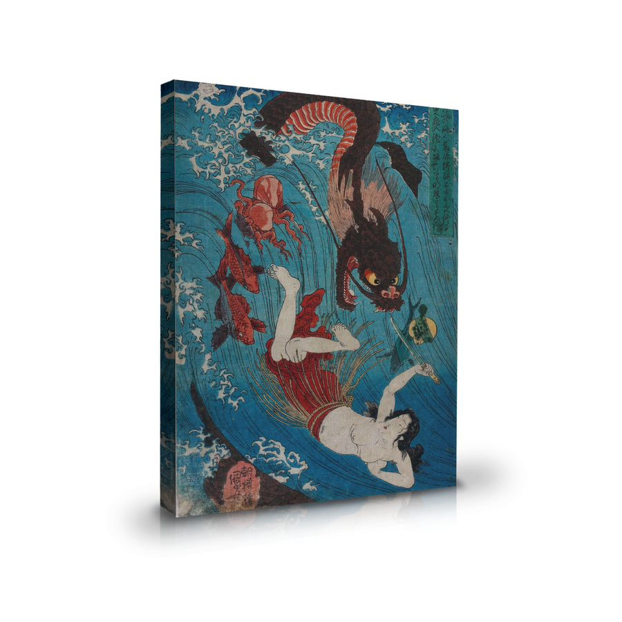 Ryūjin - Utagawa Kuniyoshi