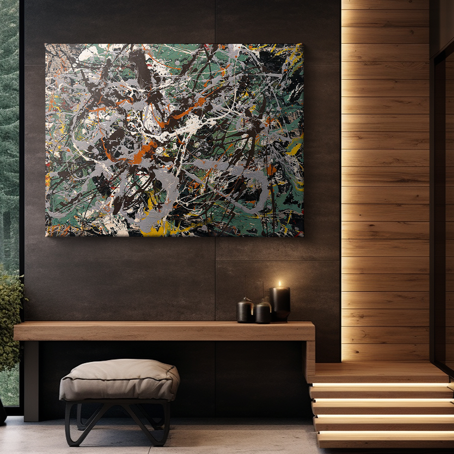 Green Silver - Jackson Pollock