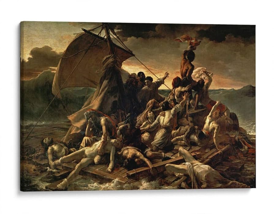La balsa de la Medusa (1818 - 1819) - Théodore Géricault
