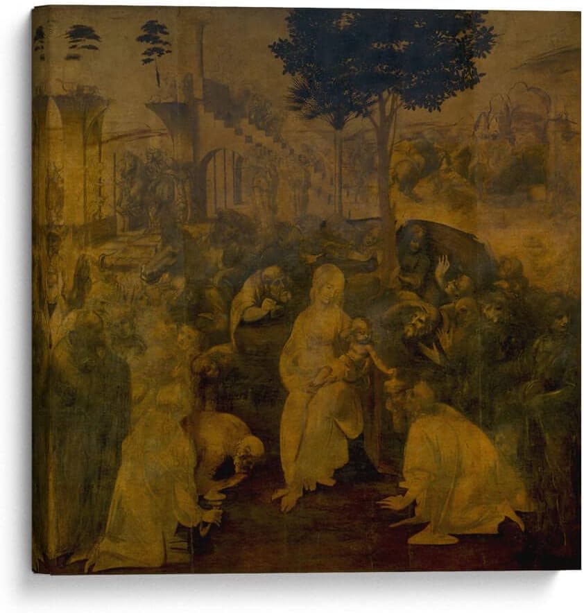 La Adoración de los Magos - Leonardo da Vinci