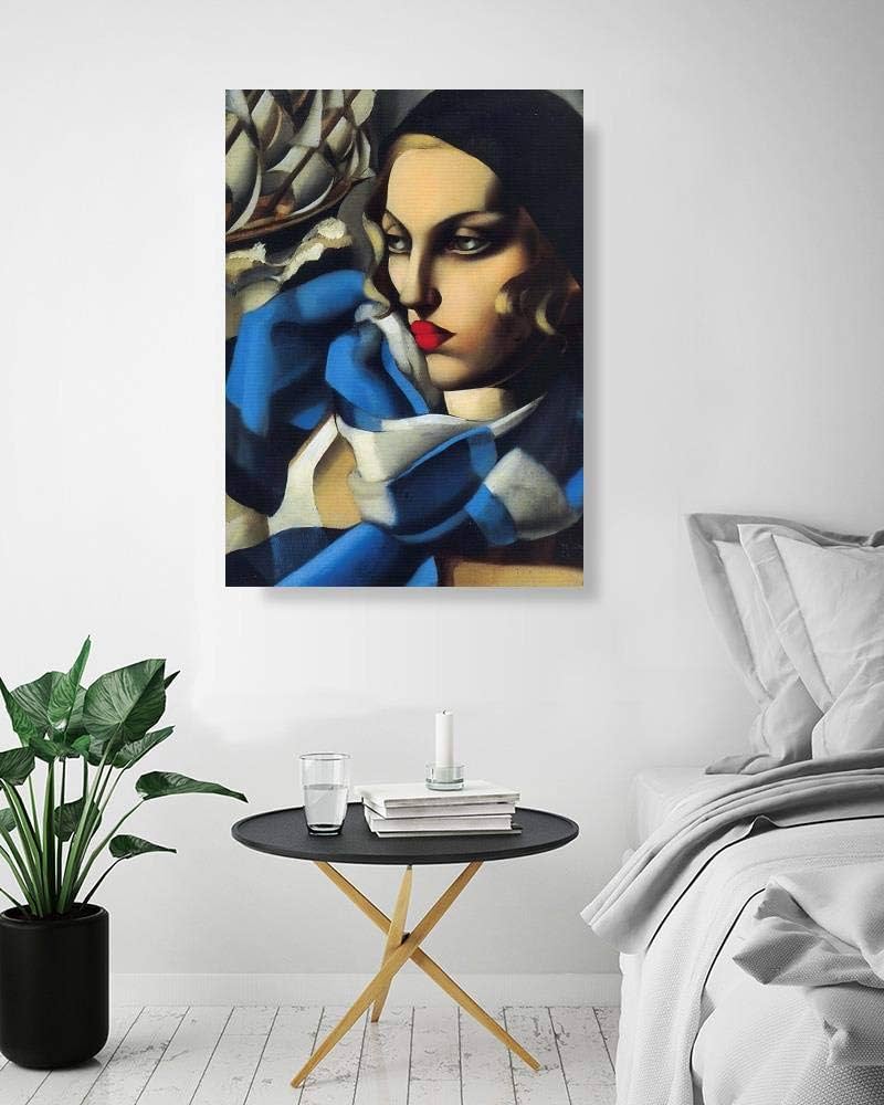 The Blue Scarf  - Tamara de Lempicka