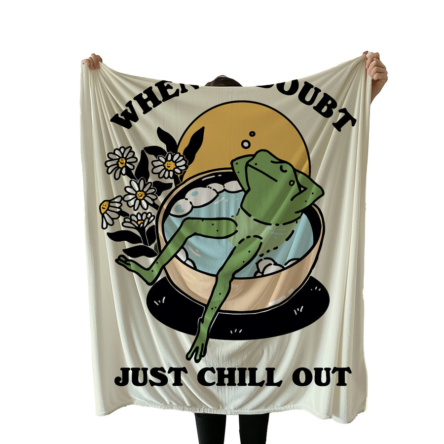 When in doubt just chill out Frog