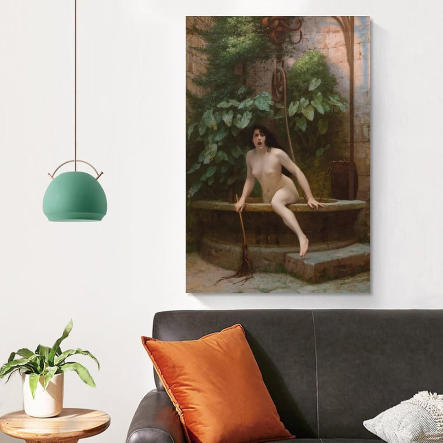 La verdad sale de su pozo (1896) - Jean-Leon Gerome