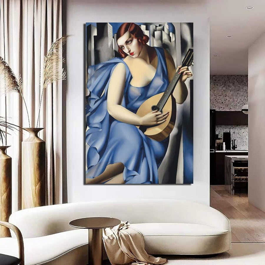 The musician - Tamara de Lempicka