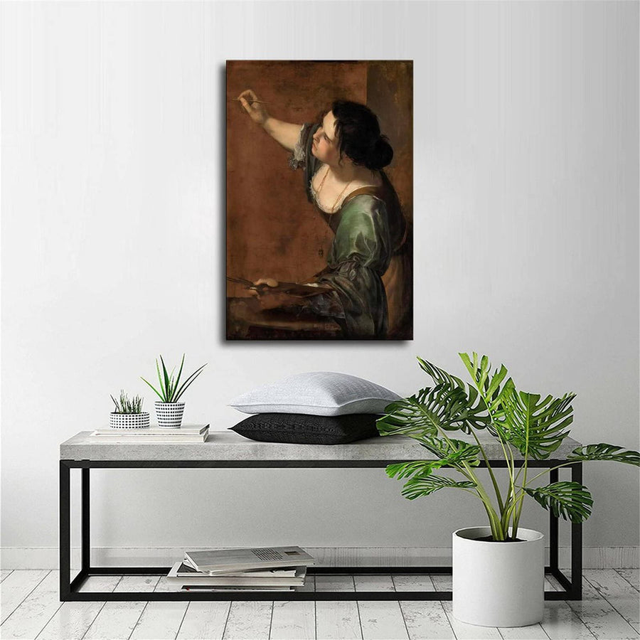 Autorretrato como alegoría de la pintura - Artemisia Gentileschi