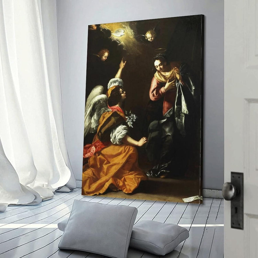 La anunciación - Artemisia Gentileschi