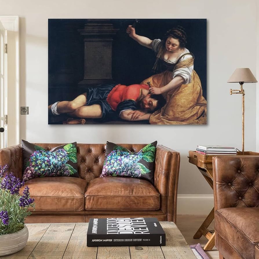 Jael y Sísara - Artemisia Gentileschi