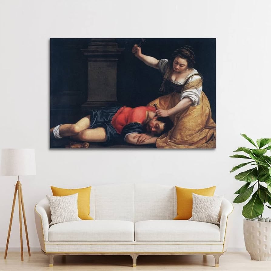 Jael y Sísara - Artemisia Gentileschi