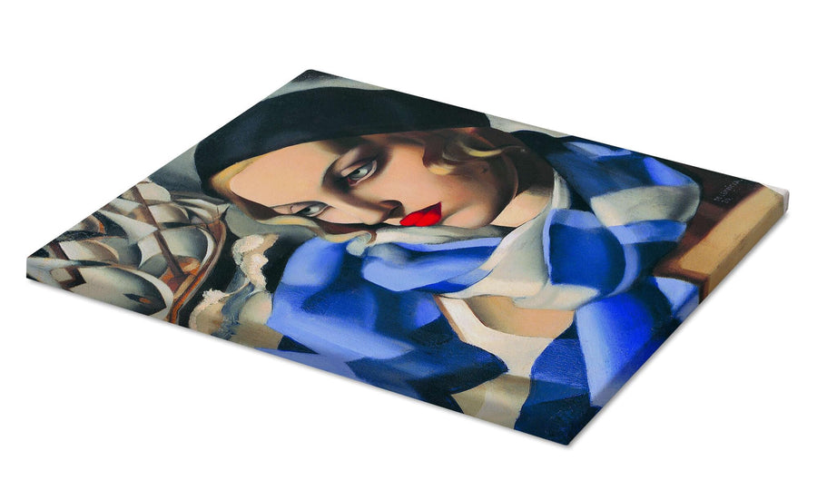 The Blue Scarf  - Tamara de Lempicka