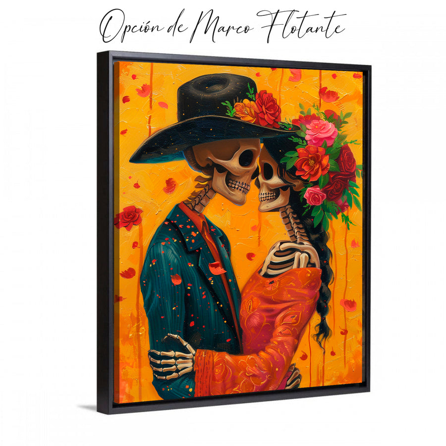 Pareja Día de Muertos