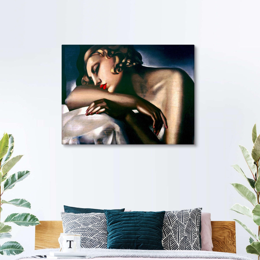The Sleeping Girl  - Tamara de Lempicka