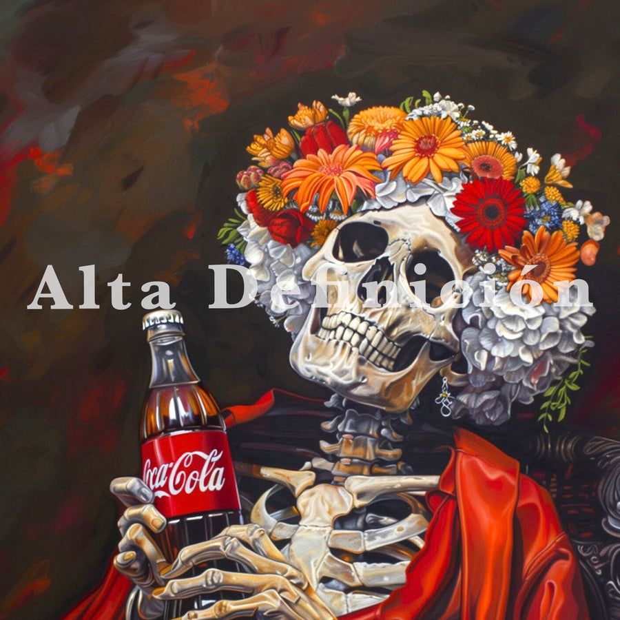 Calavera con Coca