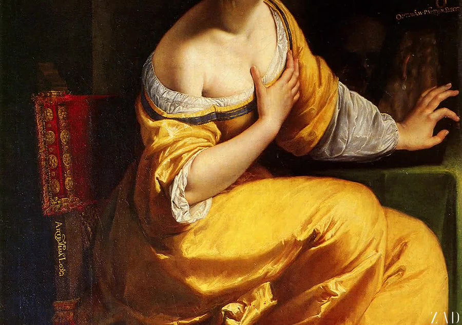 Autorretrato como María Magdalena (1616)   - Artemisia Gentileschi