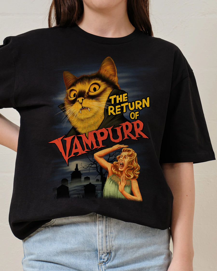El regreso de Vampurr - Playera de manga corta