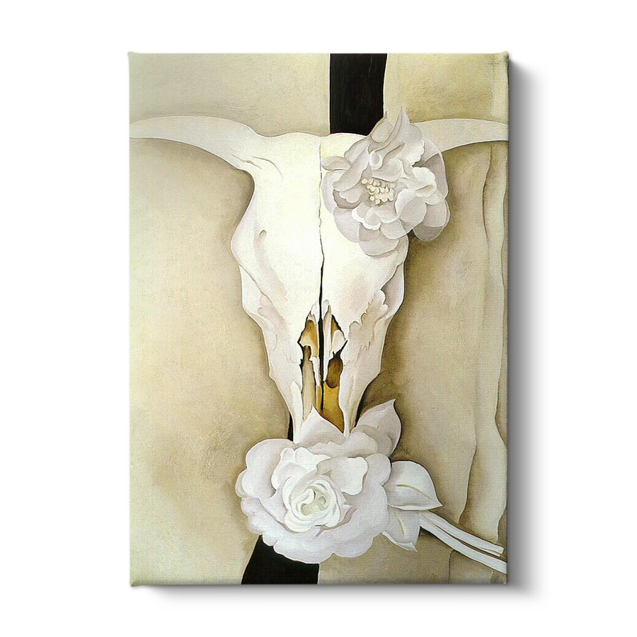 Cow skull and calico roses - Georgia O'Keeffe