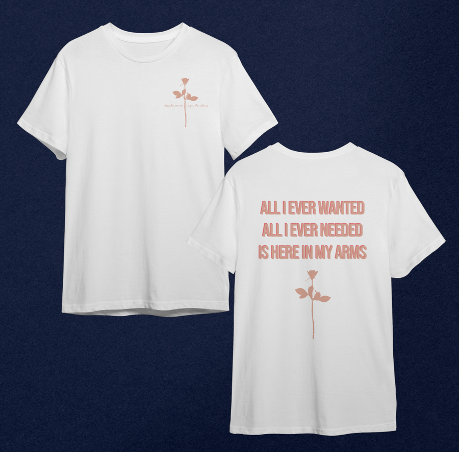 Depeche Mode, Enjoy the Silence - Playera de manga corta