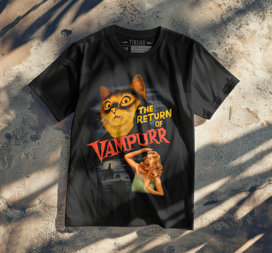 El regreso de Vampurr - Playera de manga corta