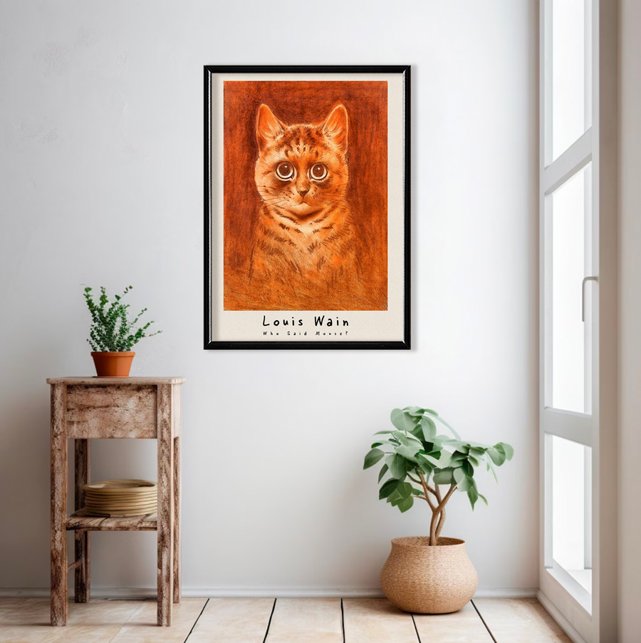 Who said mouse? - Louis Wain