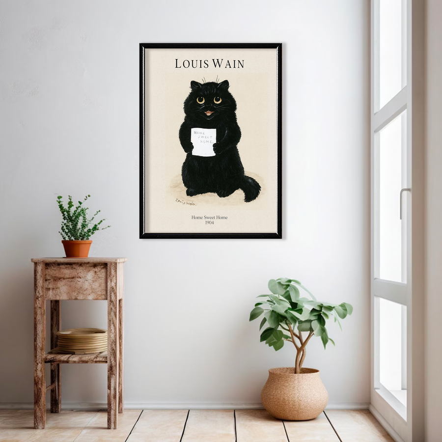 Home Sweet Home - Louis Wain