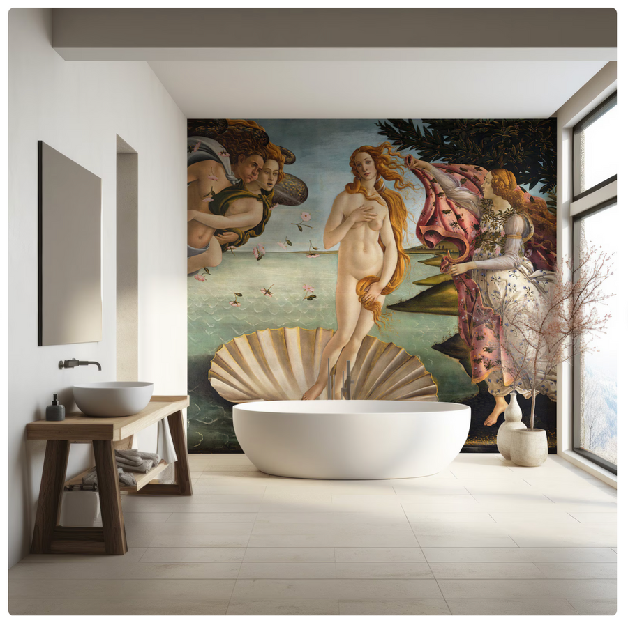 Nacimiento de Venus de Botticelli