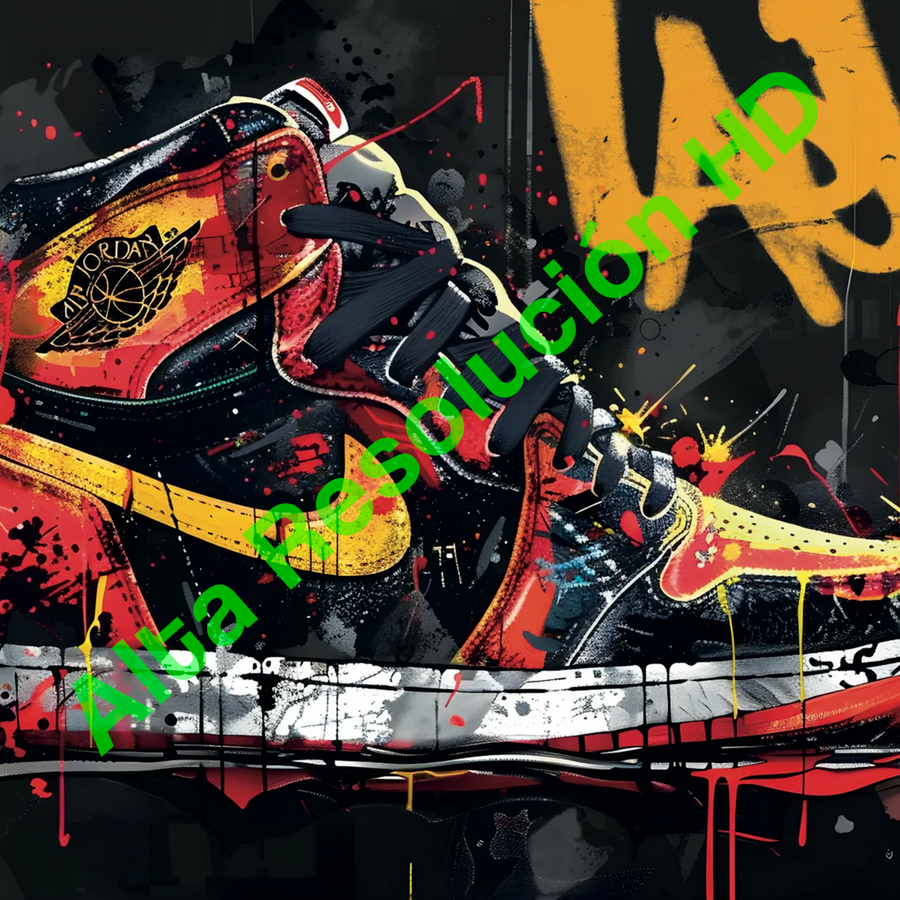Jordan Grafitti Urban Art III