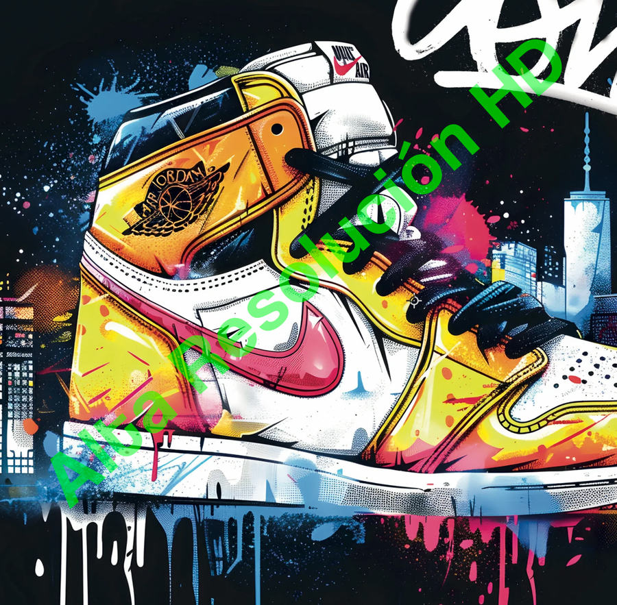 Sneaker Grafitti New York