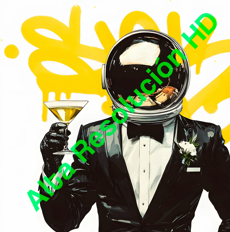 Astronauta Smoking