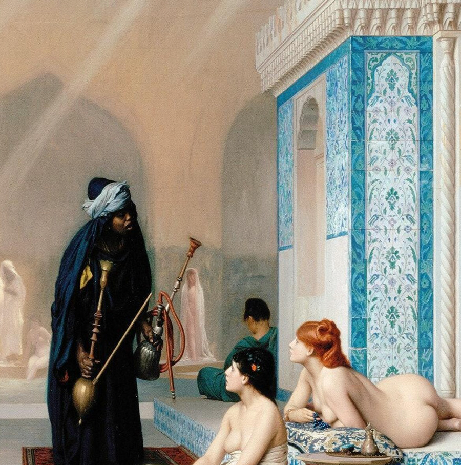 Piscina en el harén (1875)  - Jean-Leon Gerome