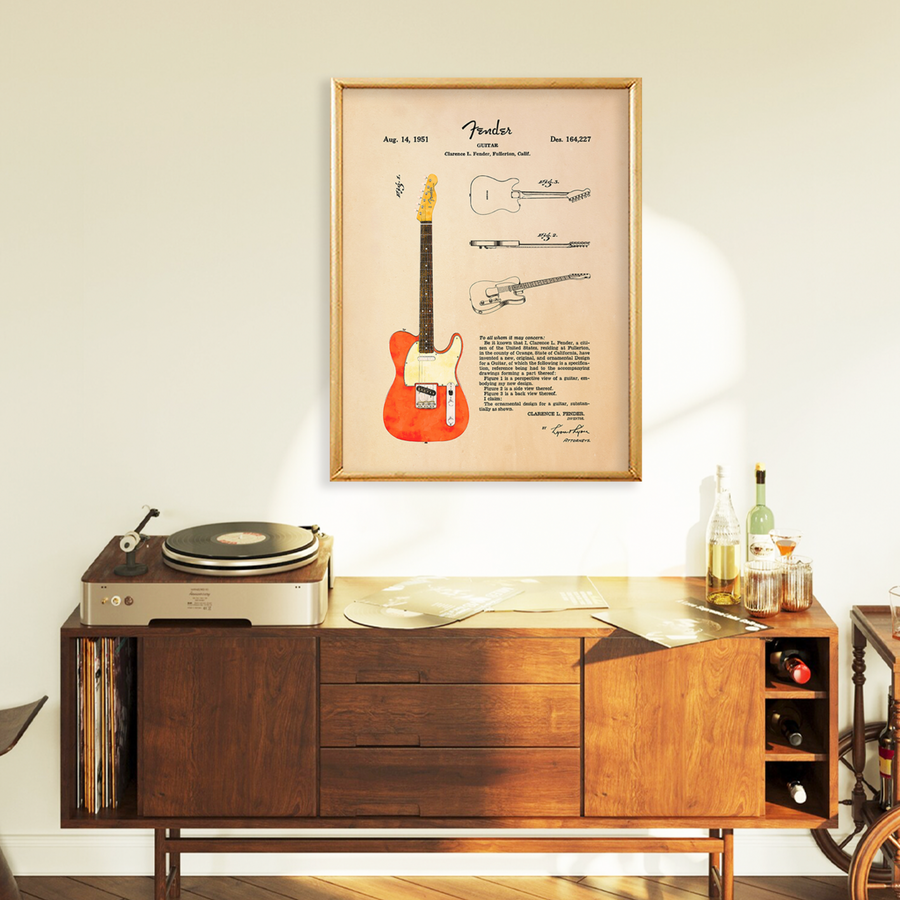 Fender Telecaster Patente