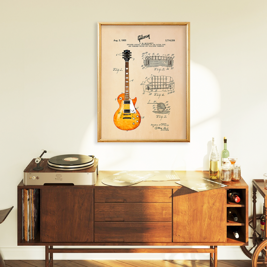 Gibson Les Paul Patente