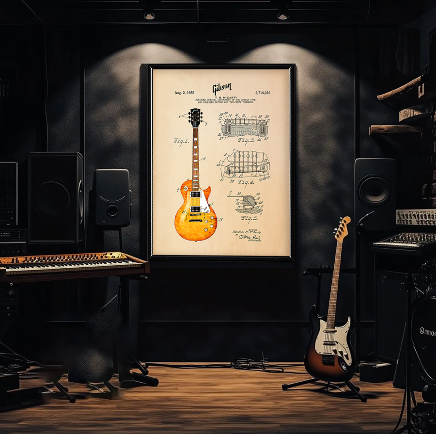 Gibson Les Paul Patente