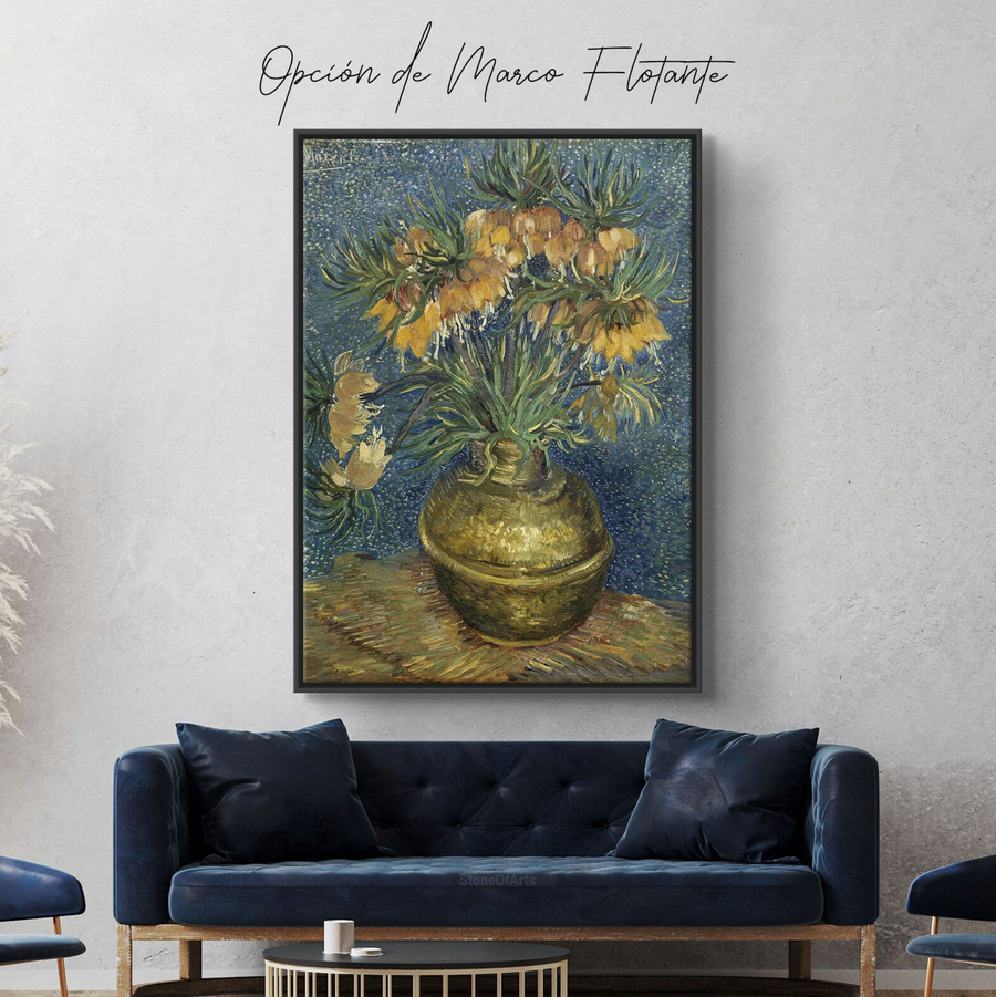Fritilarias imperiales en un jarrón de cobre - Vincent van Gogh