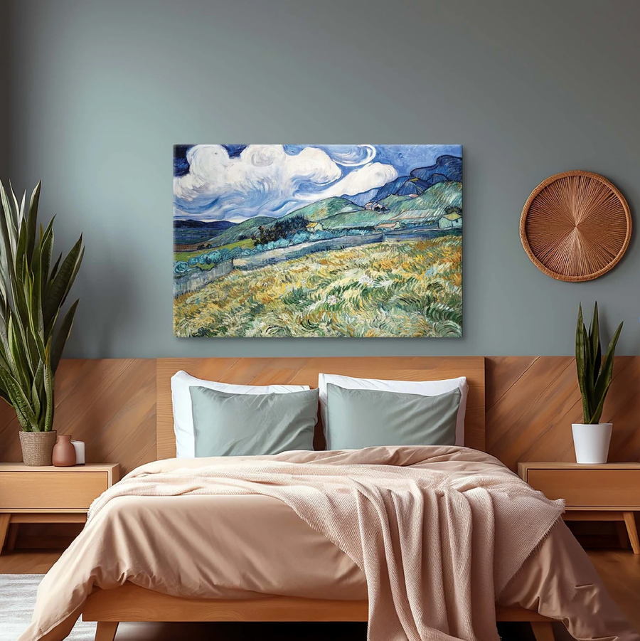 Paisaje de Saint-Remy - Vincent Van Gogh