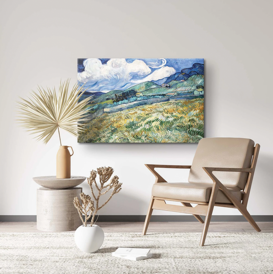 Paisaje de Saint-Remy - Vincent Van Gogh