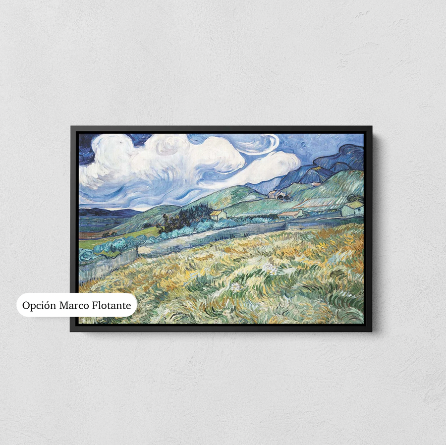 Paisaje de Saint-Remy - Vincent Van Gogh