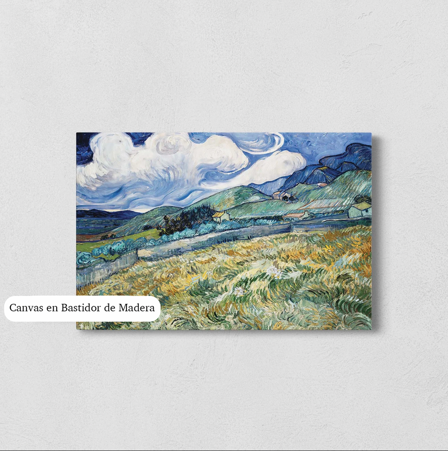 Paisaje de Saint-Remy - Vincent Van Gogh