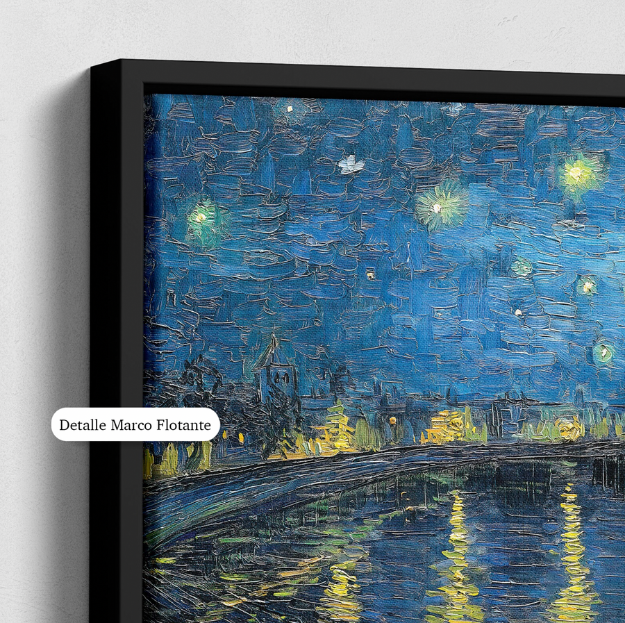 Noche estrellada sobre el Ródano - V. Van Gogh