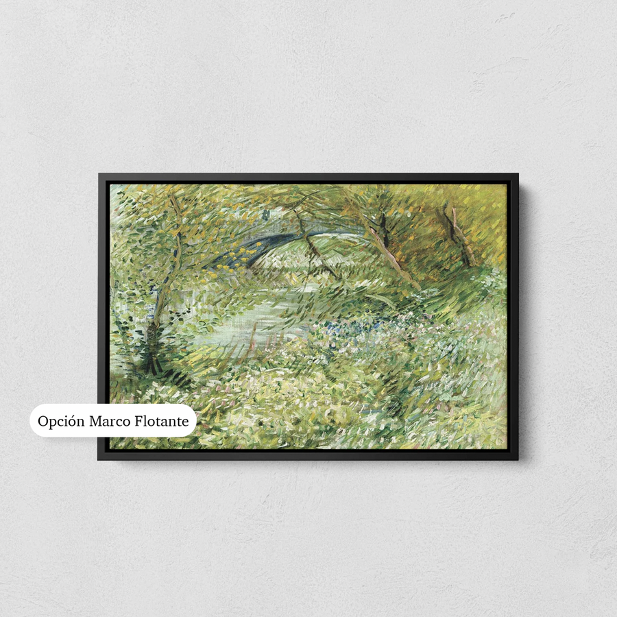 Orilla del río en primavera  - Vincent Van Gogh