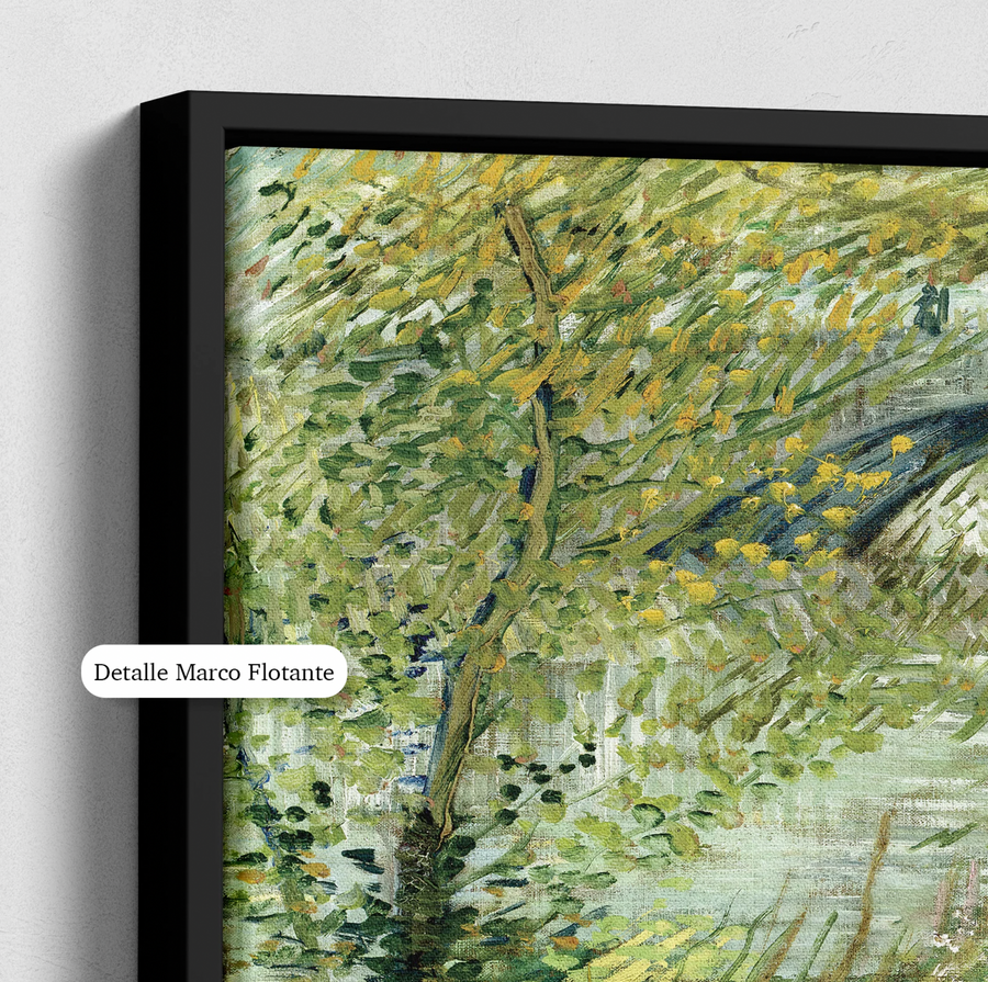 Orilla del río en primavera  - Vincent Van Gogh