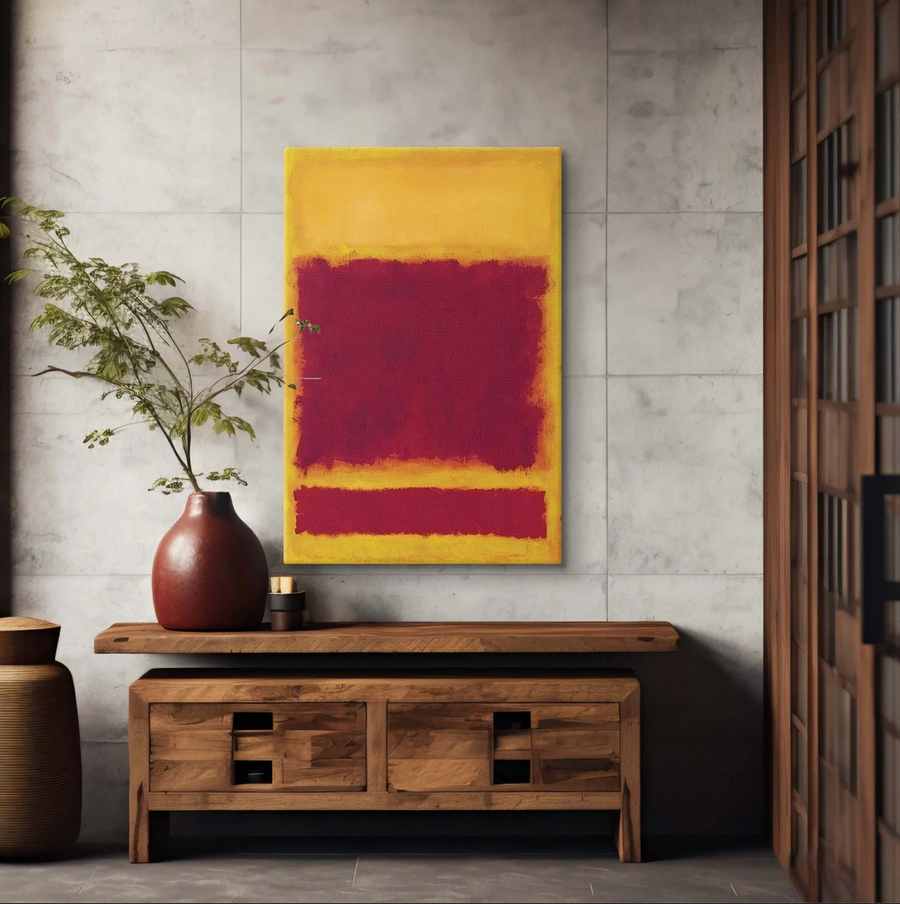 Amarillo y Rojo - Mark Rothko