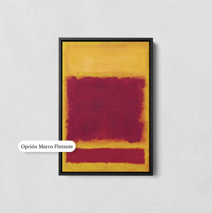Amarillo y Rojo - Mark Rothko